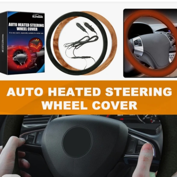 Heated +Regular Steering Wheel Cover🚗 Bundle - Picture 13 of 14